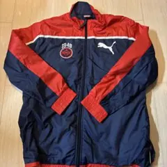 PUMA 1948ロゴ ジャージ ネイビー/レッド 160