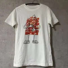 NIKE ナイキ レディースS〜M オフホワイトTシャツのサムネイル