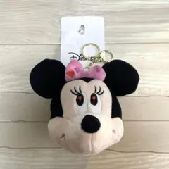 ディズニー ミニーマウス マスコット チャーム キーホルダー スクバ