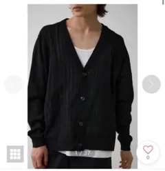 AZUL BY MOUSSY クロシェフラワーニットカーディガン
