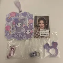 TWICE サナ カラビナ トレカケース ステッカー セット まとめ売り