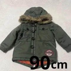 子供 ダウンコート 中綿ダウン ファー付き 90cm ベビー服 アウター