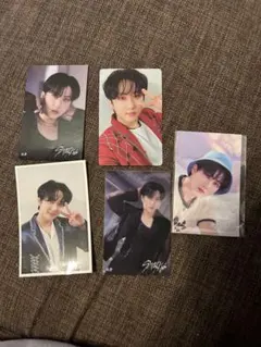 straykids チャンビン　アイドル トレーディングカード 5枚セット