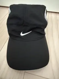 Nike ナイキ ブラック メッシュキャップ ロゴ入り スポーツ 帽子