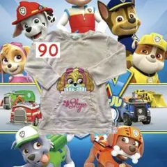 H＆M パウパトロール　スカイ　トップス　90 トレーナー　ワンピース　長袖