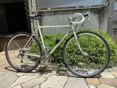 ほぼ未使用の80'S オーダー？クロモリスポルティーフ ランドナー 整備して納車 ほぼ未使用の80'S オーダー？クロモリスポルティーフ ランドナー