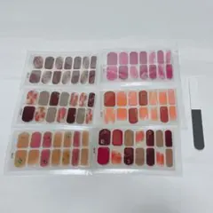 お買い得セット ネイルシール 6セット ヤスリ付き かわいい おしゃれ