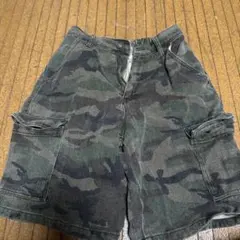 迷彩柄ショートパンツ コットン混紡