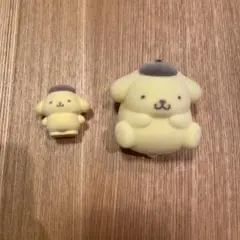 ポムポムプリン フロッキー ガチャガチャ2個セット