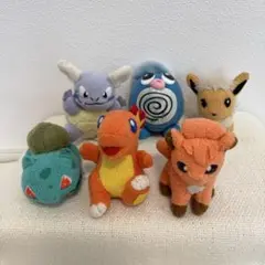 ポケモン ぬいぐるみ セット　1997 当時物 レトロ ポケモンぬいぐるみ レトロ 1997〜1999年 - メルカリ