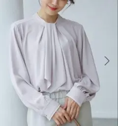 ROPÉ PICNIC ロペピクニック 2way ボウタイ ブラウス　ラベンダーのサムネイル