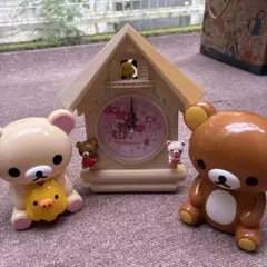 リラックマ コリラックマ 貯金箱 置時計 まとめ売り サンエックスのサムネイル