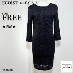 EGOIST エゴイスト 総レース ワンピース Fサイズ ブラックのサムネイル