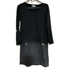 ROPE PICNIC ロペピクニック　ワンピース　フォーマル　M ブラック