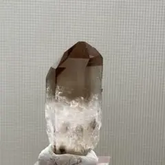 ノルウェー産 スモーキークォーツ ポイント 原石 鉱物標本