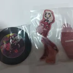 ハズビンホテル レコード風ラバーコースター、アクリルスタンド チャーリー