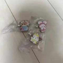 mikko ガチャガチャ ヘアクリップ 3個セット