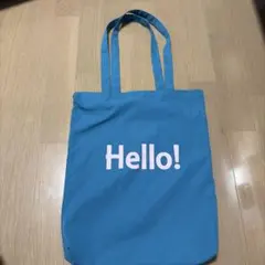 GU トートバッグ Helloロゴ入り