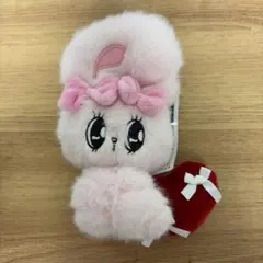 エスターバニー リボンハート マスコット ピンク - メルカリ