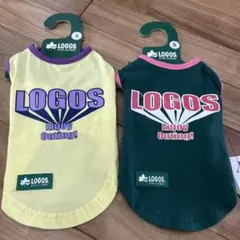 LOGOS ジャンプアウロゴタンク 犬服 Sサイズ 2枚セット　色違い　小型犬のサムネイル