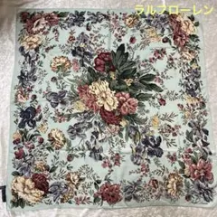 【限定SALE中】ラルフローレン 大判シルクスカーフ レディース