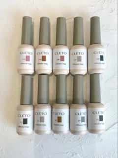 CLETO ジェルネイル 10本セット chrome mag