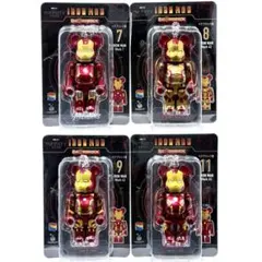 新品未開封 BE@RBRICK アイアンマン 4体 Mark7 42 43 45