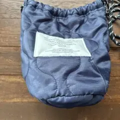 ネイビー キルティング ショルダーバッグのサムネイル