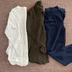 GU UNIQLO 3点セット
