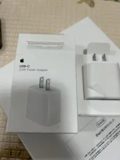 新品　Apple USB-C 20W Power Adapter 充電器