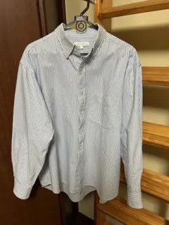 THE SHOP TK ベーシック 長袖シャツ （L） 綿100% 上質