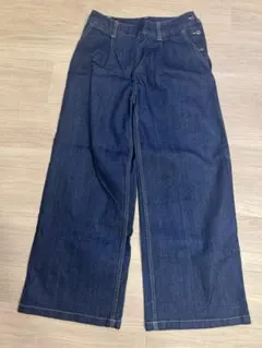 ikka デニム ワイドパンツ Mのサムネイル