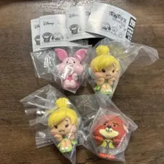 すねてマス　ニック　ティンカーベル　ピグレット　4個セット