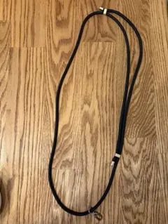 casetify ブラック スマホショルダーストラップ