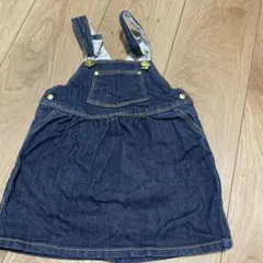 週末限定値下げ‼️美品‼️デニムジャンバースカート