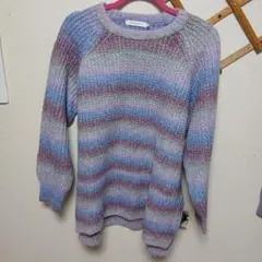 AMERICAN HOLIC ストライプ 長袖セーター M