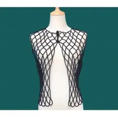 1点再販♡新品未使用！オケージョンパールカーディガン　ブラック