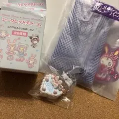 メゾピアノ サンリオ コラボ シークレットチャーム シナモロール／メッシュポーチ