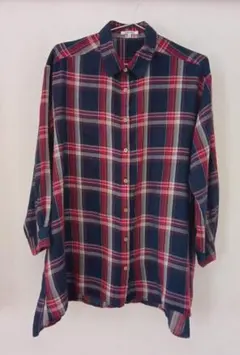 GLOBAL WORK グローバルワークレディース チェック柄シャツ L 春物