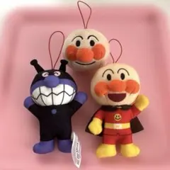 アンパンマン　バイキンマン　ぬいぐるみ　ストラップ　キーホルダー　まとめ売り