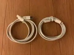 Apple純正 USB-C - Lightningケーブル 2本セット 1m
