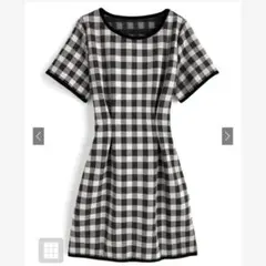 即購入 値下げ大歓迎⭕️ GRL チェック柄バックオープンリボンミニワンピース