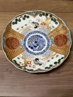 少し値下げ!!!.古伊万里、骨董、金襴手、七寸皿 - メルカリ