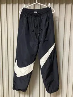 00s NIKE ビッグスウォッシュ セットアップジャージ y2k 黒