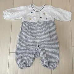 ファミリア　ロンパース50-60 新生児　男の子　カバーオール