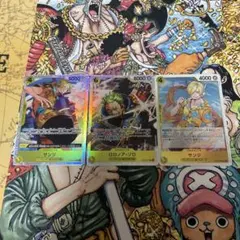 ワンピースカードゲーム　ゾロ　サンジ