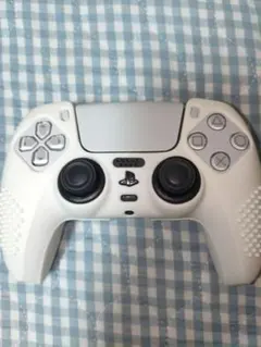 【ジャンク品】PS5 ワイヤレスコントローラー DualSenseカバー付き