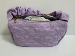 ANNA SUI NYC ロゴ刺繍ミニバックLAVENDER