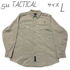 5.11 TACTICAL ミリタリー長袖シャツ　サイズ L