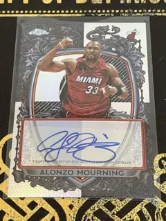ALONZO MOURNING サインカード PRISM - メルカリ